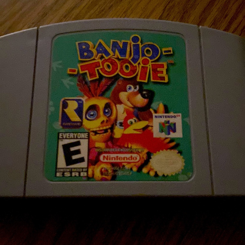 Nintendo 64 rare game Banjo / Tooie
